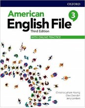 خرید کتاب امریکن انگلیش فایل 3 ویرایش سوم American English File 3rd 3 SB+WB+DVD