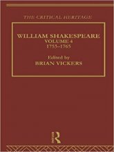 خرید William Shakespeare: The Critical Heritage Volume 4 1753-1765 (The Collected Critical Heritage : William Shakespeare)