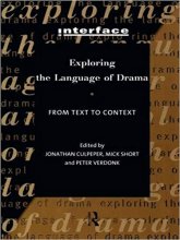 خرید  Exploring the Language of Drama: From Text to Context Interface