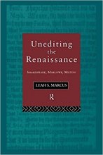 خرید  Unediting the Renaissance: Shakespeare, Marlowe and Milton
