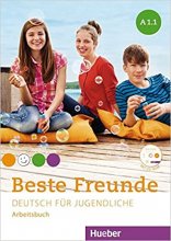 خرید کتاب آلمانی کودکان بسته فونده Beste Freunde A1.1 kursbuch + arbeitsbuch + CD