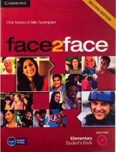 خرید کتاب زبان فیس تو فیس المنتری ویرایش دوم face2face Elementary 2nd s.b+w.b+dvd