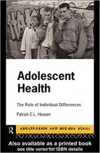 خرید Adolescent Health: The Role of Individual Differences Adolescence and Society