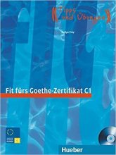 خرید کتاب زبان آلمانی فیت فورس گوته Fit fürs Goethe-Zertifikat C1 mit CD