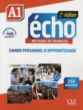 خرید کتاب زبان فرانسه Echo - Niveau A1 - Cahier personnel d'apprentissage + CD audio + livre-web - 2eme edition