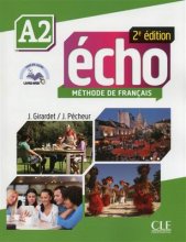 خرید کتاب زبان فرانسه echo - Niveau A2 + Cahier + DVD-Rom 2eme edition