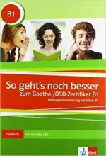 خرید کتاب آزمون گوته آلمانی So gehts noch besser zum Goethe-/ÖSD-Zertifikat B1+ CDs سبز