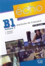 خرید کتاب زبان فرانسه echo b1 volume 1 methode de francais+ cahier + cd