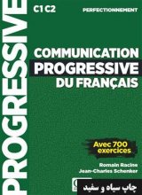 خرید کتاب زبان فرانسه Communication progressive du français – Niveau perfectionnement + CD سیاه سفید