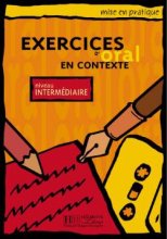 خرید کتاب زبان فرانسه Exercices D’Oral En Contexte niveau Intermediaire