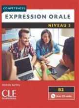 خرید کتاب زبان فرانسه Expression orale 3 – Niveau B2 + CD – 2eme edition سیاه سفید