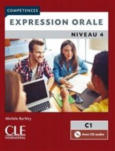 خرید کتاب زبان فرانسه Expression orale 4 – Niveau C1 + CD – 2eme edition رنگی