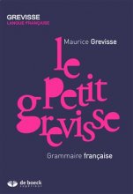 خرید کتاب زبان فرانسه Le petit Grevisse - Grammaire française رنگی