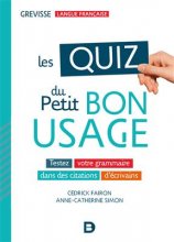 خرید کتاب زبان فرانسه les QUIZ du Petit Bon Usage