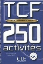 خرید کتاب زبان فرانسه Tcf 250 Activities Book + Key French Edition +CD
