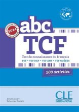 خرید کتاب زبان فرانسه ABC TCF - Conforme epreuve 2014 - Livre + CD  سیاه سفید
