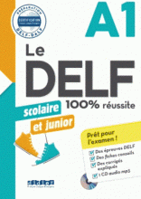 خرید کتاب زبان فرانسه Le DELF scolaire et junior – 100% réussite – A1