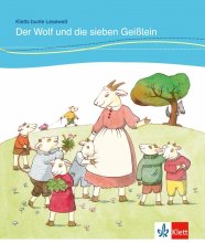 خرید کتاب DER WOLF UND DIE SIEBEN GEISSLEIN داستان آلمانی کودکان رنگی
