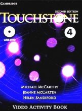 خرید کتاب فيلم تاچ استون Touchstone 4 Video Activity Book 2nd Edition