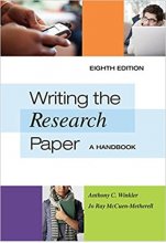 خرید کتاب زبان Writing the Research Paper A Handbook