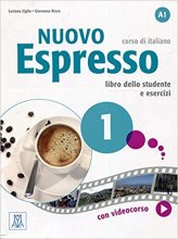 خرید کتاب ایتالیایی اسپرسو Nuovo Espresso 1 (Italian Edition): Libro Studente A1