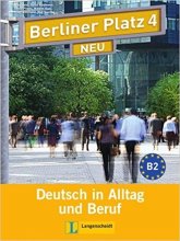 خرید کتاب آلمانی برلینر پلاتز Berliner Platz Neu: Lehr- Und Arbeitsbuch 4 + CD