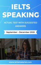 خرید کتاب زبان آیلتس اسپیکینگ اکچوال تست IELTS Speaking Actual Tests Sep - Dec 2020