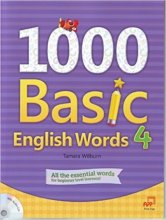 خرید کتاب هزار بیسیک انگلیش وردز 1000Basic English Words 4 + CD