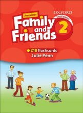خرید فلش کارت امریکن فمیلی اند فرندز Flashcards American Family and Friends 2 Second Edition