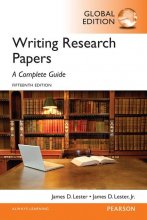 خرید کتاب زبان رایتینگ ریسرچ پیپر گلوبال ادیشن Writing Research Papers: A Complete Guide, Global Edition, 15th Edition