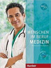 خرید کتاب منشن ایم بروف مدیزین Menschen im Beruf - Medizin: Kursbuch B2/C1