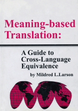 خرید کتاب زبان Meaning-based Translation aguide to cross-language equivalence