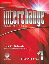 خرید کتاب اینترچینج یک ویرایش چهارم Interchange 4th 1 S+W+CD
