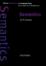خرید کتاب زبان Semantics Oxford Introduction to Language Study Series 1st Edition
