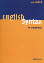 خرید کتاب زبان English Syntax an inroduction