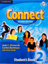 خرید کتاب آموزشی کانکت ویرایش دوم Connect 2 Students Book, Work Book (2nd) with 2 CD