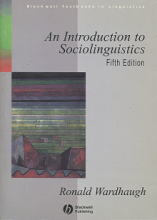 خرید کتاب زبان An Introduction to Sociolinguistics 5th Edition