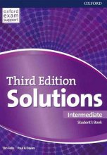 خرید کتاب سولوشن اینترمدیت ویرایش سوم Solutions 3rd Intermediate SB+WB+DVD