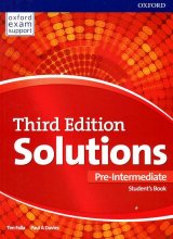 خرید کتاب سولوشن پری اینترمدیت ویرایش سوم Solutions 3rd Pre Intermediate SB+WB+DVD