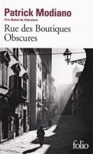 خرید کتاب رمان فرانسه Rue des boutiques obscures