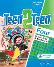 خرید کتاب تین تو تین چهار (Teen 2 Teen Four (SB+WB+DVD