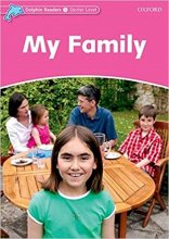 خرید کتاب زبان Dolphin Readers Starter Level My Family STORY+WB+CD