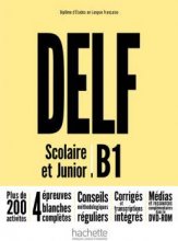 خرید کتاب زبان فرانسه DELF B1 Scolaire et Junior + DVD-ROM Nouvelle édition