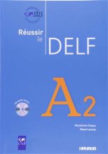 خرید کتاب زبان فرانسه Reussir le Delf A2 + CD سیاه سفید