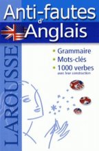 خرید کتاب زبان فرانسه Larousse Anti-fautes d’Anglais