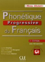 خرید کتاب زبان فرانسه Phonetique progressive du français – debutant + CD – 2eme edition رنگی