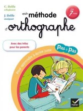 خرید کتاب زبان فرانسه Ma methode d'orthographe