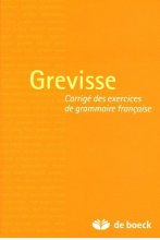 خرید کتاب زبان فرانسه Grevisse  Corrigdes exercices de grammaire francaise
