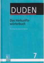 خرید کتاب آلمانیDUDEN Das Herkunftswörterbuch 7