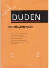 خرید کتاب آلمانی DUDEN Das Stilwörterbuch 2